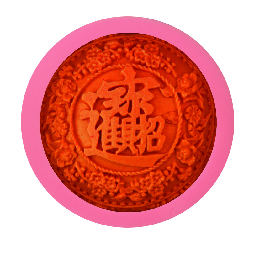 Jinbao Форма Классический силиконовый силиконовый мыло для мыла Мыльная форма для выпечки сахара Торт Инструмент для украшения торта