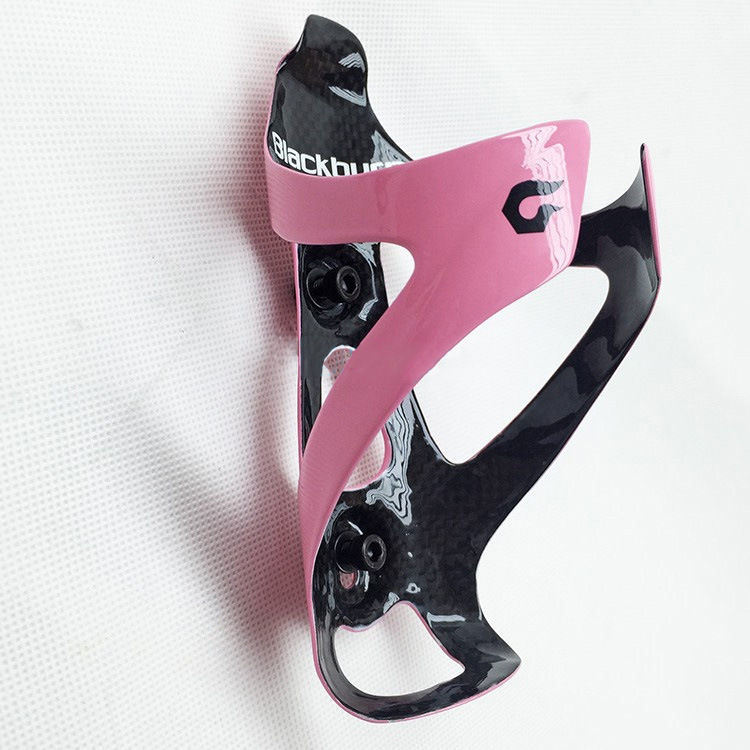 2 Piece Carbon Water Bottle Cage Holder FR Road Bike /Bicycle MTB Red