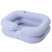 环保pvc充气洗头盆、pvc双层洗脚盆 、家庭护理便捷洗脸盆