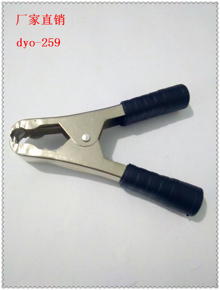 100A半护套镀镍电瓶夹  鳄鱼夹 电源连接器 逆变器电池