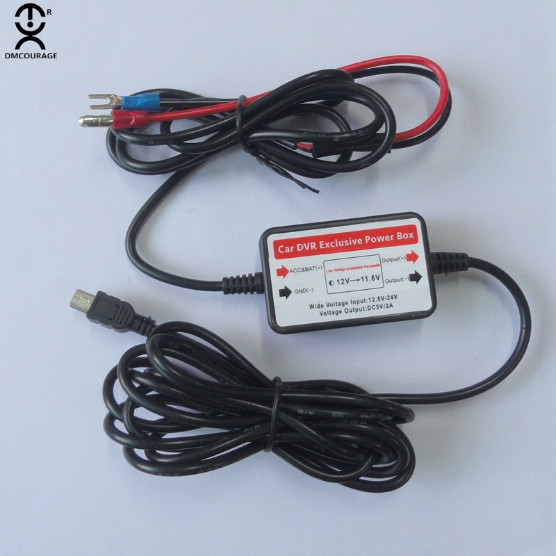 通电宝 降压板线 行车记录仪线 盒 ACC取电线