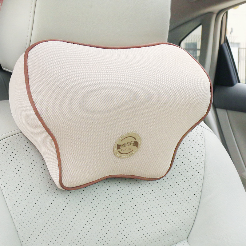 汽车头枕 批发汽车舒适护颈慢回弹记忆棉 枕腰靠汽车内饰用品厂家