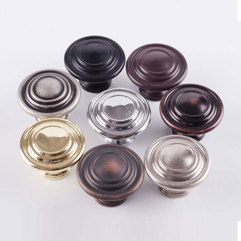 Closet door European and American style Simplicity To fake something antique cupboard handle Drawers Hole Round Handle