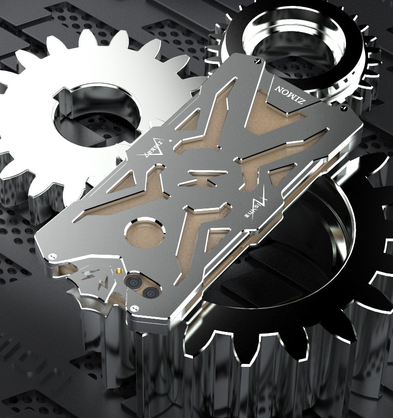 SIMON THOR Aviation Aluminum Alloy Shockproof Armor Metal Case Cover for Huawei nova 2