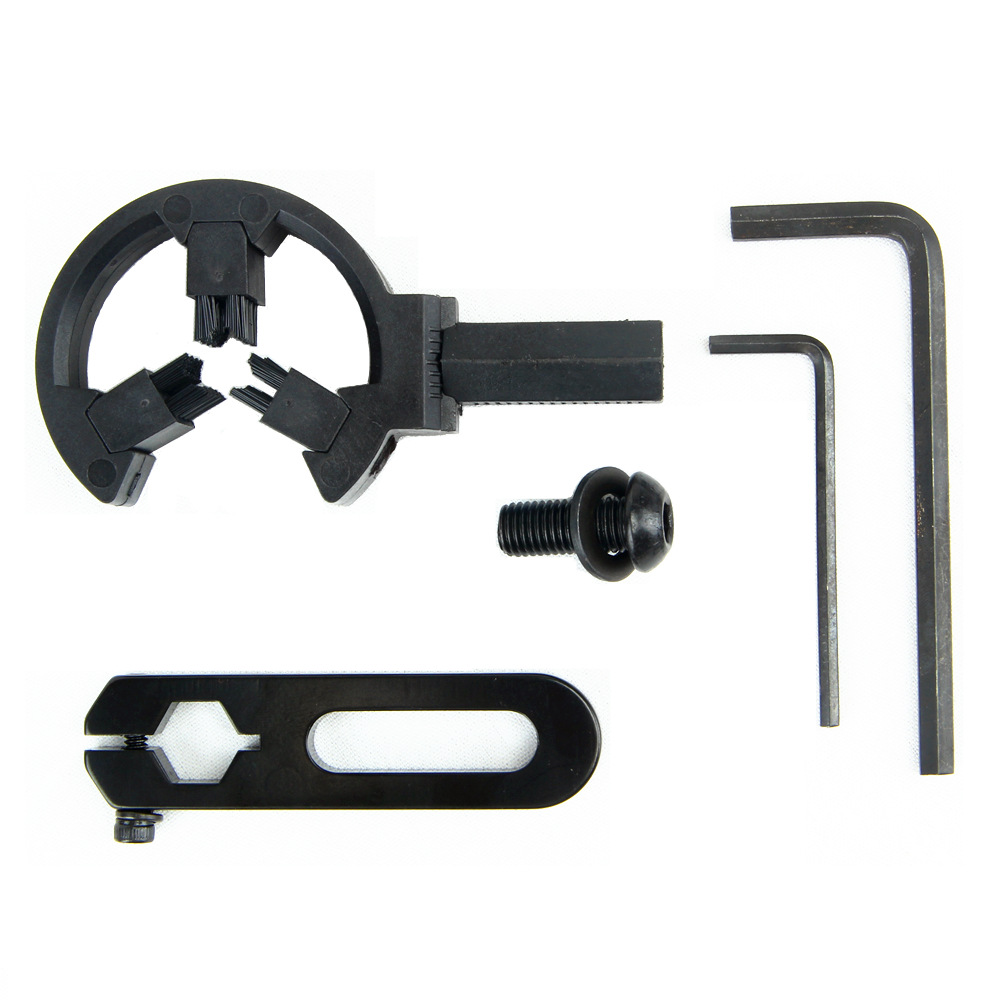 弓箭射箭配件TP812毛刷箭台 黑色鬃刷箭支三角箭台左右手厂家直供