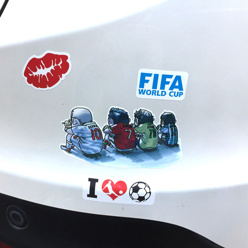 New Ding Dong Cat Car Sticker Beautiful Girl Doraemon Pikachu Cartoon Electric Car Sticker Dropshipping