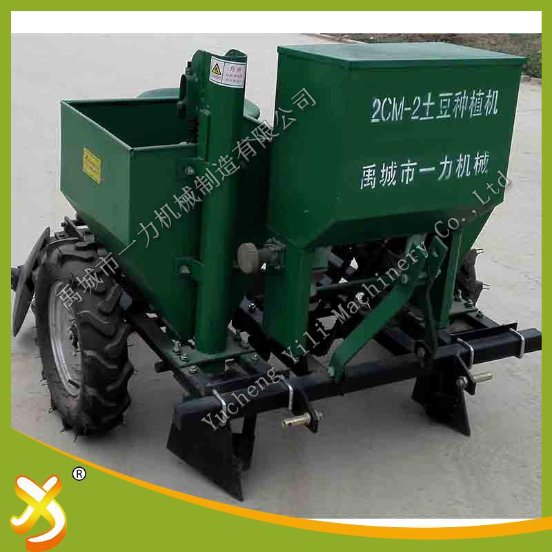 土豆起垄覆膜播种机 土豆马铃薯红薯播种覆膜打药种植机