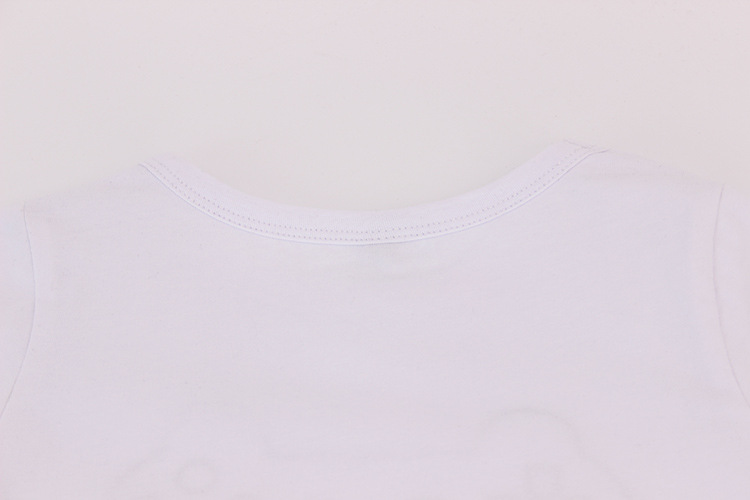 Fashion ClothT-shirt(White-M)NHAT0146-White-M