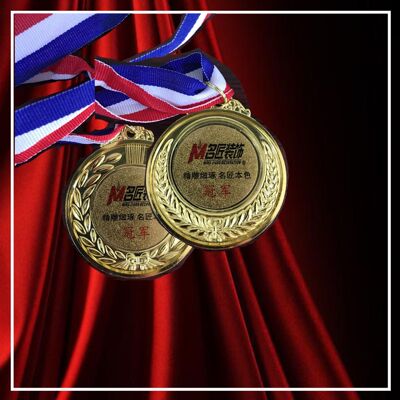 Professional factory Direct selling customized company Anniversary Metal medal Customized Marathon sports meeting Kirsite Medal