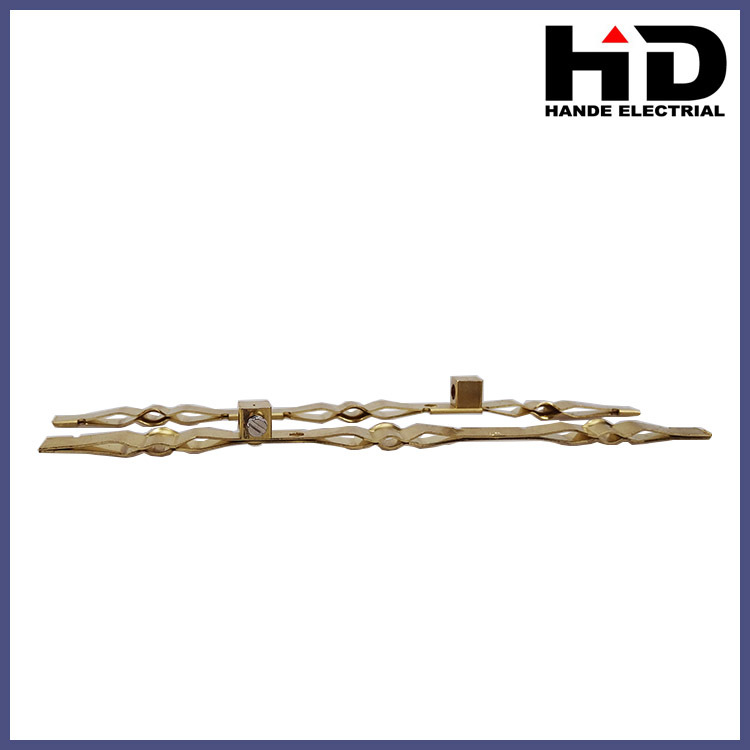 铜冲压件定 制OE M 冲压件 欧式插座配件 (OCP-5)