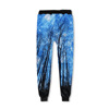 Male casual pants jogging pants sports pants forest forest 3D stereoscopic pants