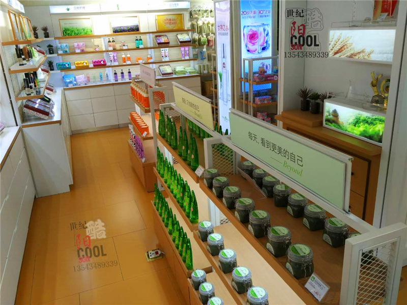 化妆品展柜 化妆品柜台w