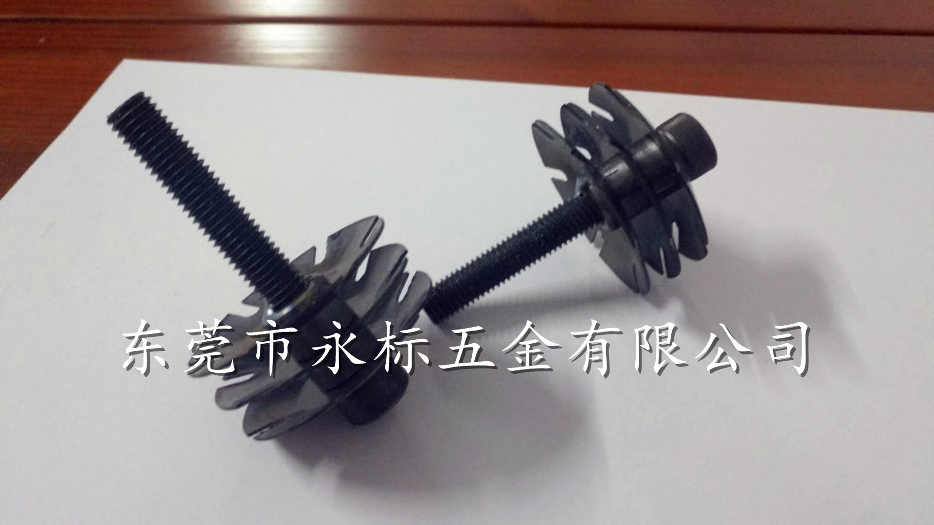 M10*50三层梅花弹片 弹片螺母  管内连接件  螺丝嵌件