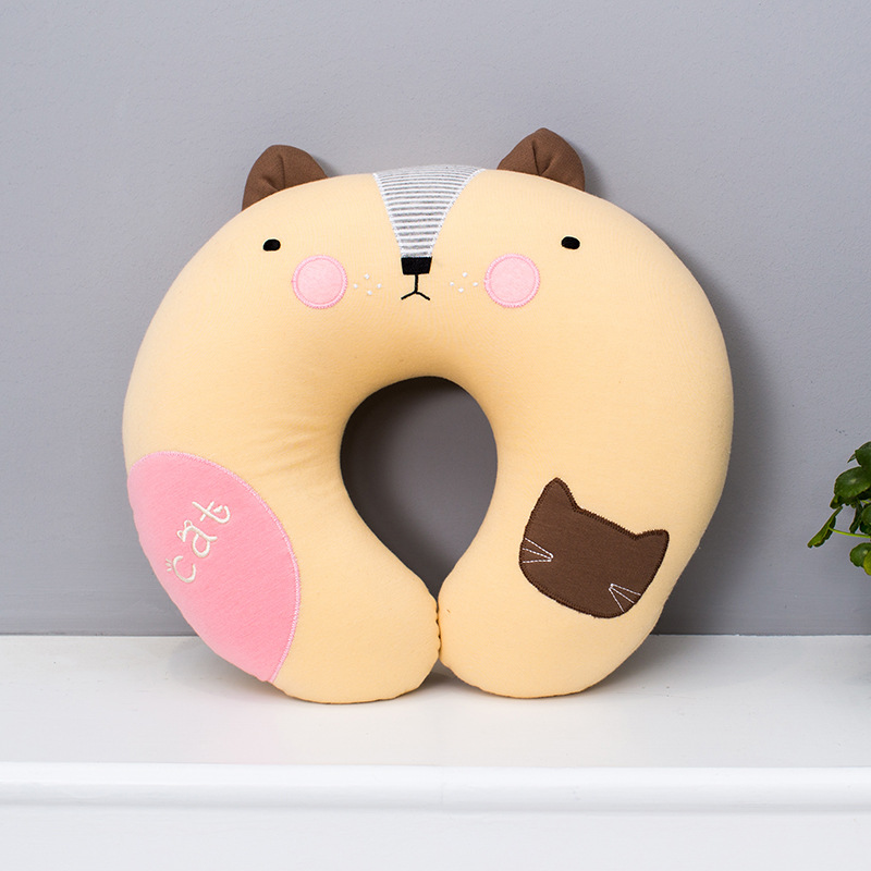 2020新款绣花颈枕U型枕办公室旅行泡沫睡眠便携枕批发厂家定制详情图6