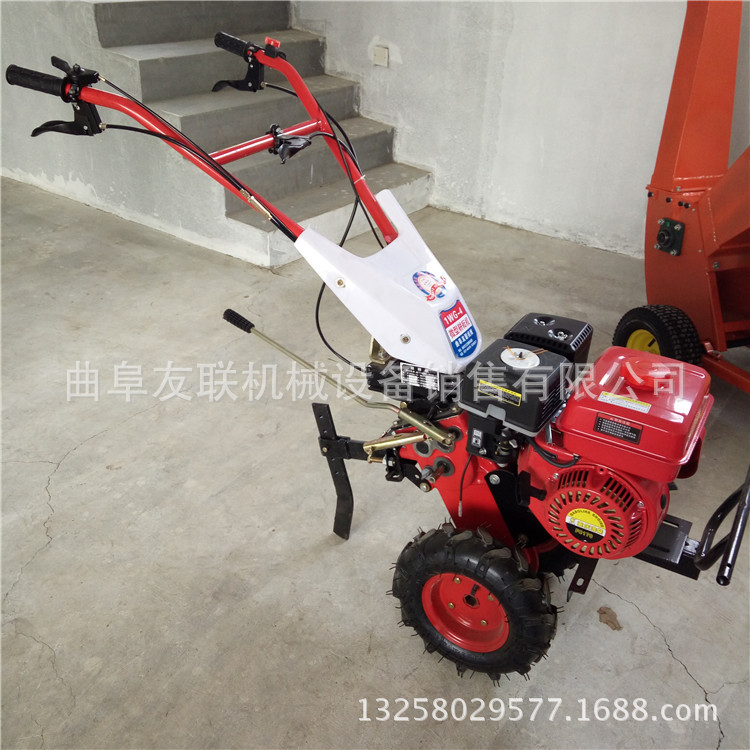 手扶柴油微耕机 丘陵山区便携式耕地机 小型汽油多功能犁地机