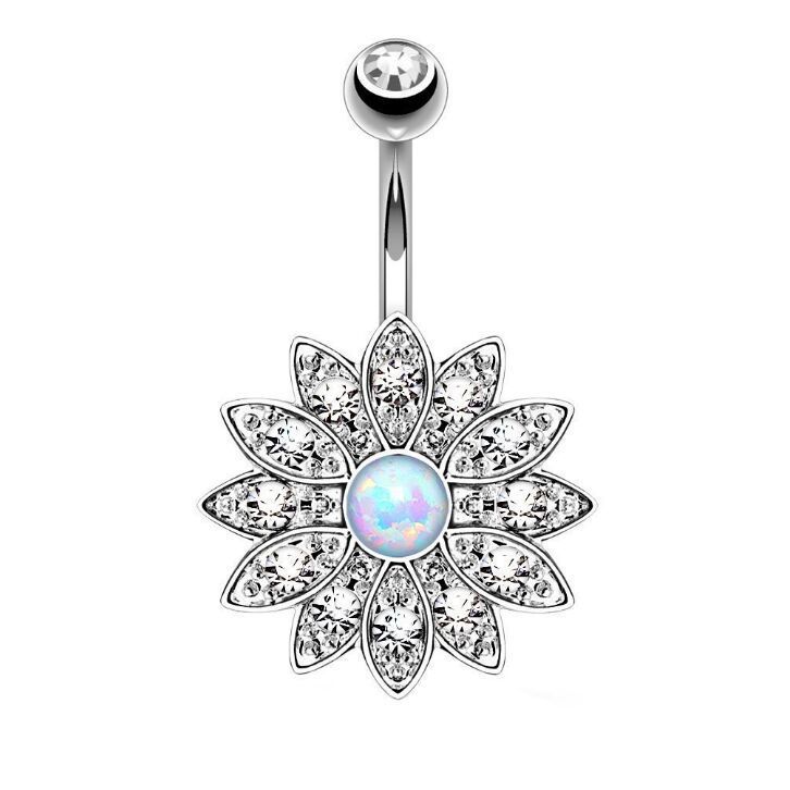 Labret piercing jewelry detail image