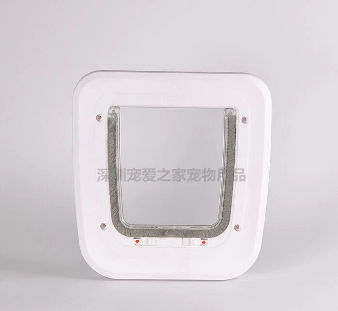 Фабрика непосредственно для интеллектуального свободного входа и выхода из двери Кошка дверь собаки домашнее животное дверь стеклянная дверь домашнее животное дерево классический домашнее животное дверь