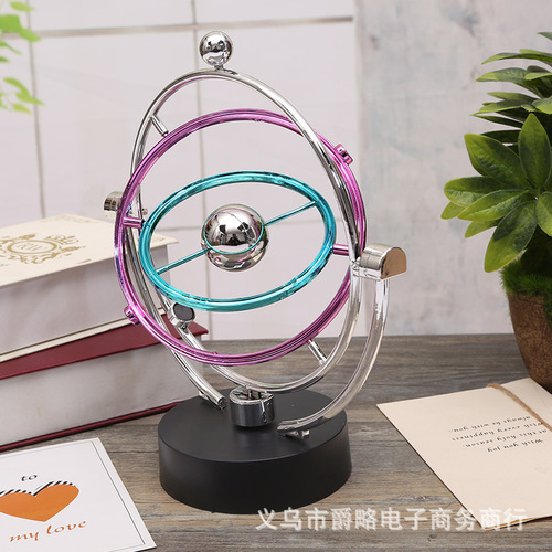 A606 Planet Perpetual Motion Instrument Celestial Model Dynamics Orbital Dynamic Craft Art Magnetic Promise Rocker