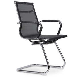 厂家直销 弓形会议椅子网布职员电脑椅五金办公弓字椅家用椅631