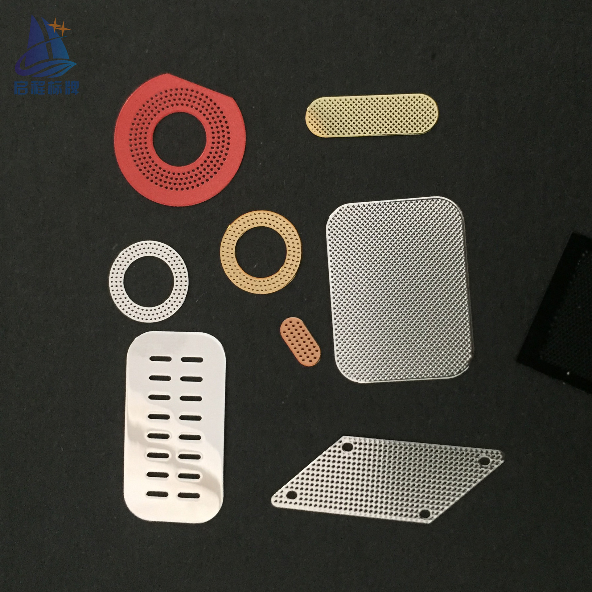 薄金属镍片电镀喇叭耳机话筒防尘装饰网客样实拍品质深圳厂家定制