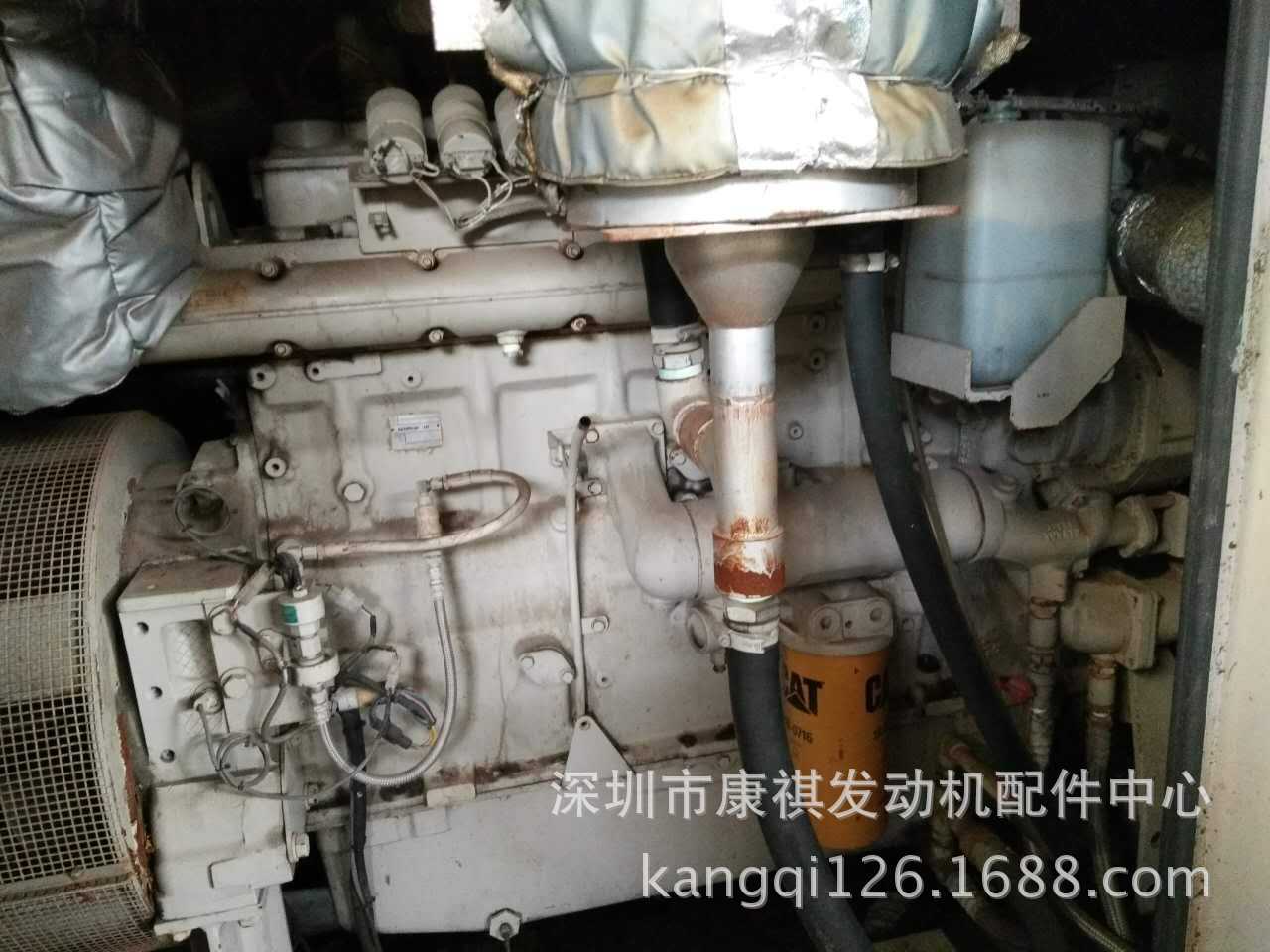 供应美国卡特3406柴油发动机二手拆车件-缸体，曲轴