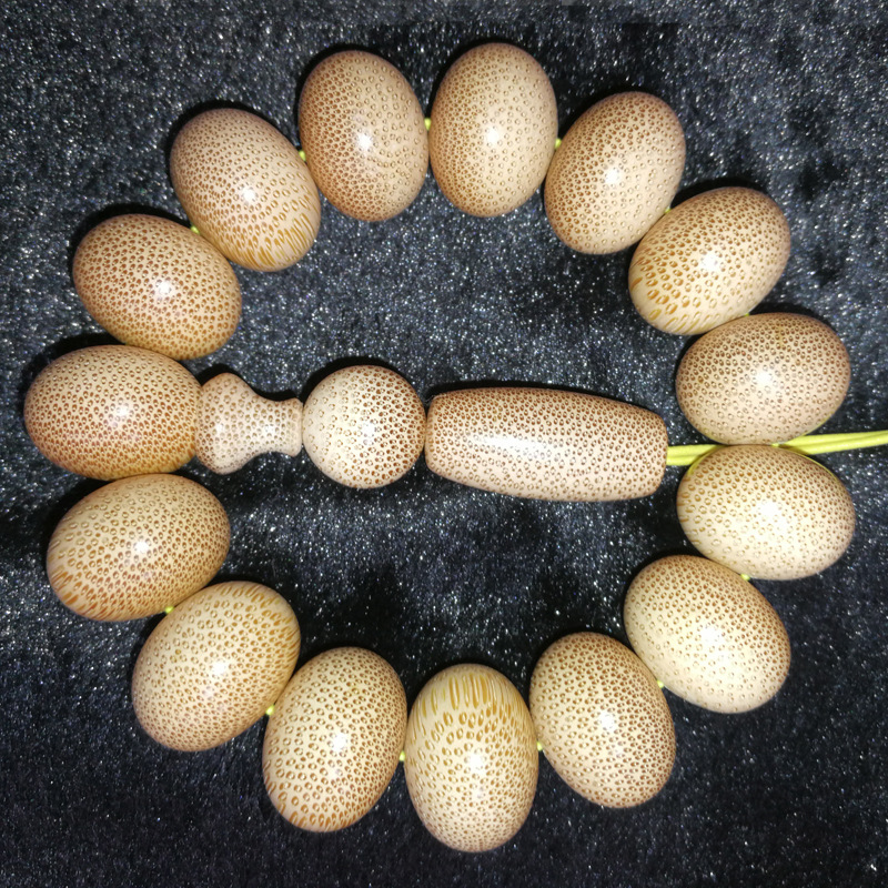 金絲竹手串 滿紋滿魚籽紋滿魚子眼20mm 佛珠念珠手串 廠家批發