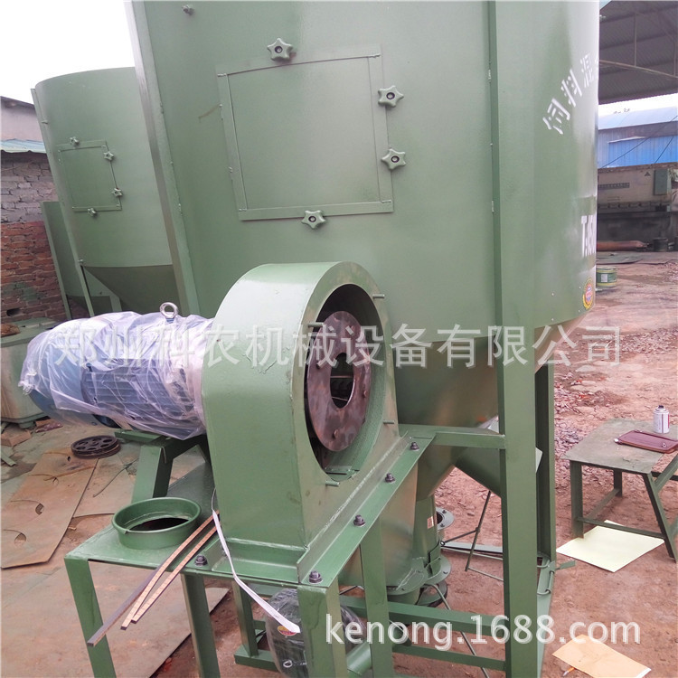 自吸式饲料混合搅拌机 猪饲料粉碎机立式 粉碎一体机畜牧、养殖业