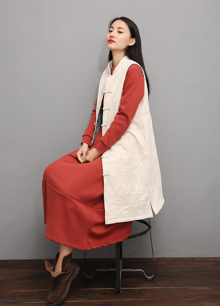 Gilet femme PLUME en Coton et lin - Ref 3318006 Image 32