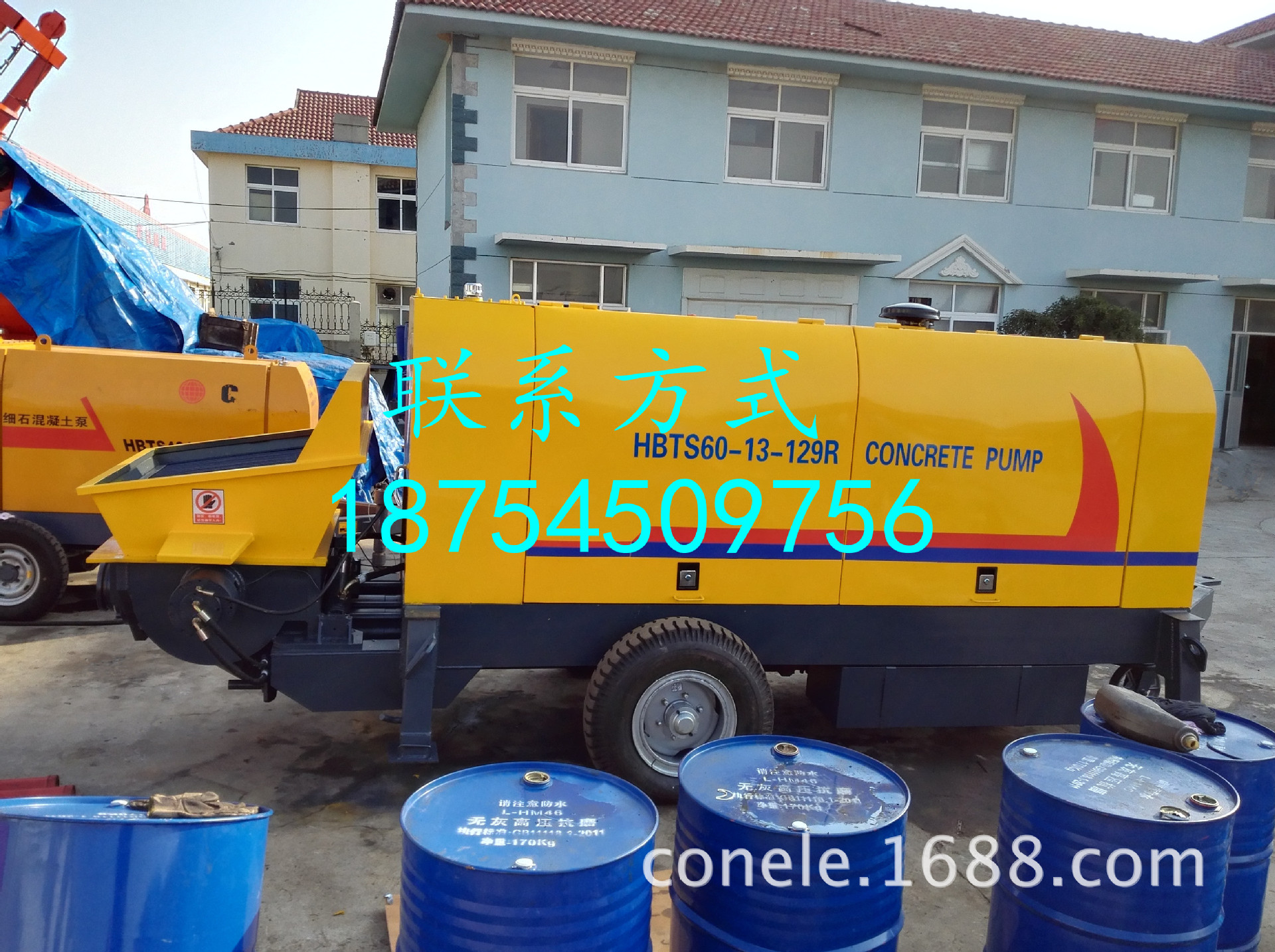 供应混凝土输送泵 大型混凝土输送泵 60的混凝土泵 车载泵 拖行泵