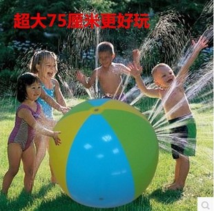 Надувной летний мяч для водного поло для игр в воде, пляжные уличные садовые фонари, игрушка