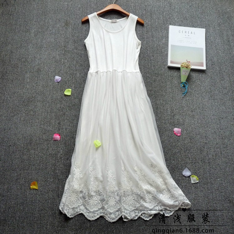 Women's Regular Dress Simple Style Collarless Sleeveless Solid Color Maxi Long Dress Daily display picture 1