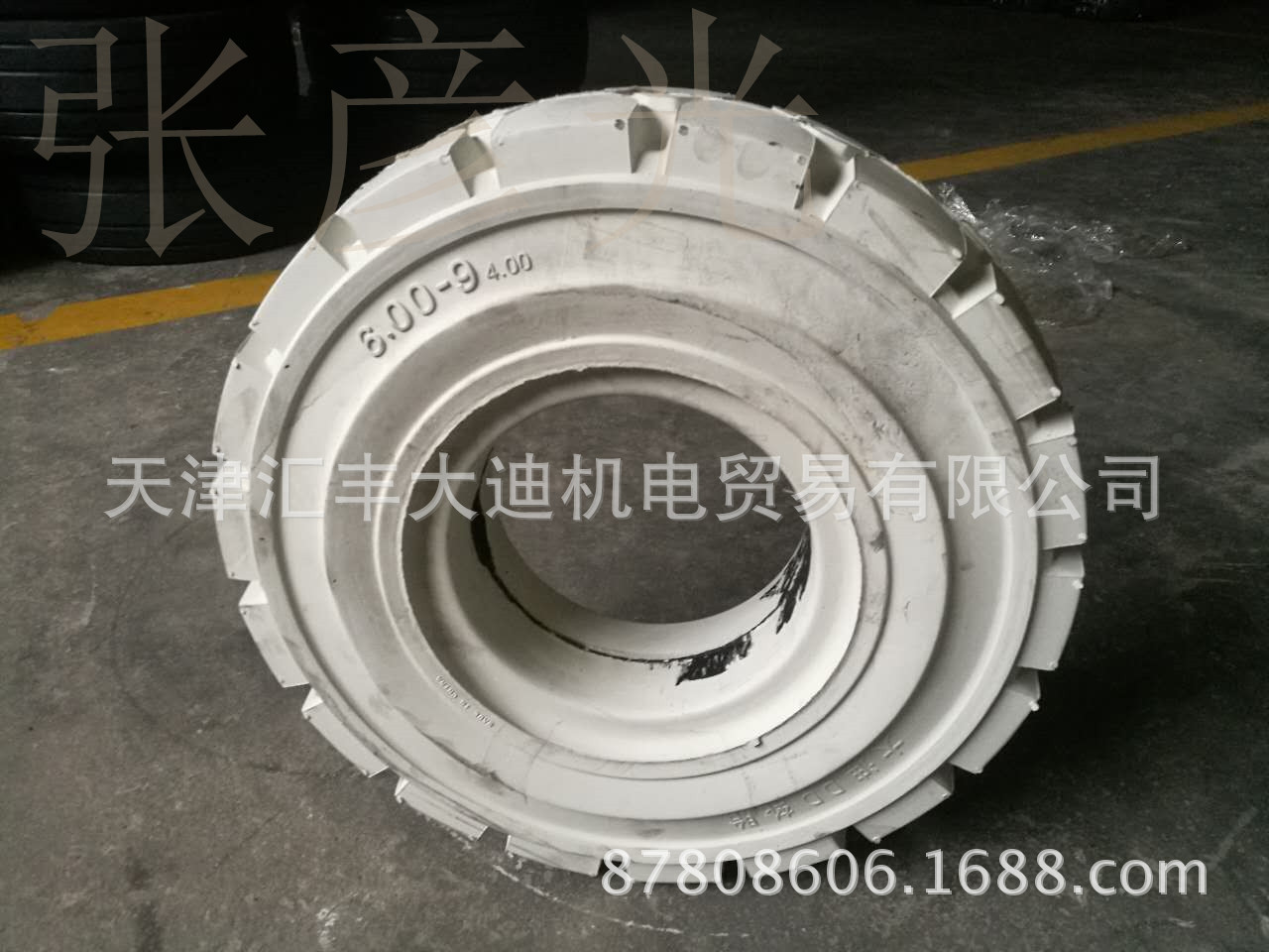 供应600-9叉车环保实心轮胎 高耐磨 防扎免维护 无痕环保