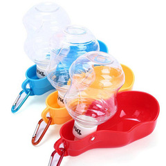 Pet Outdoor Water Bottle, Travel Water Drinker, Dog Portable Water Bottle, Plastic Folding Water Feeder