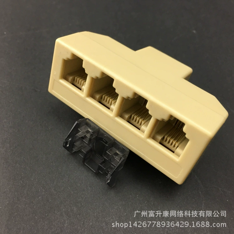 2-ядерная 4-ядерная распределительная коробка для телефона, телефонная распределительная коробка, телефонный разветвитель от одного до четырех 6P4C