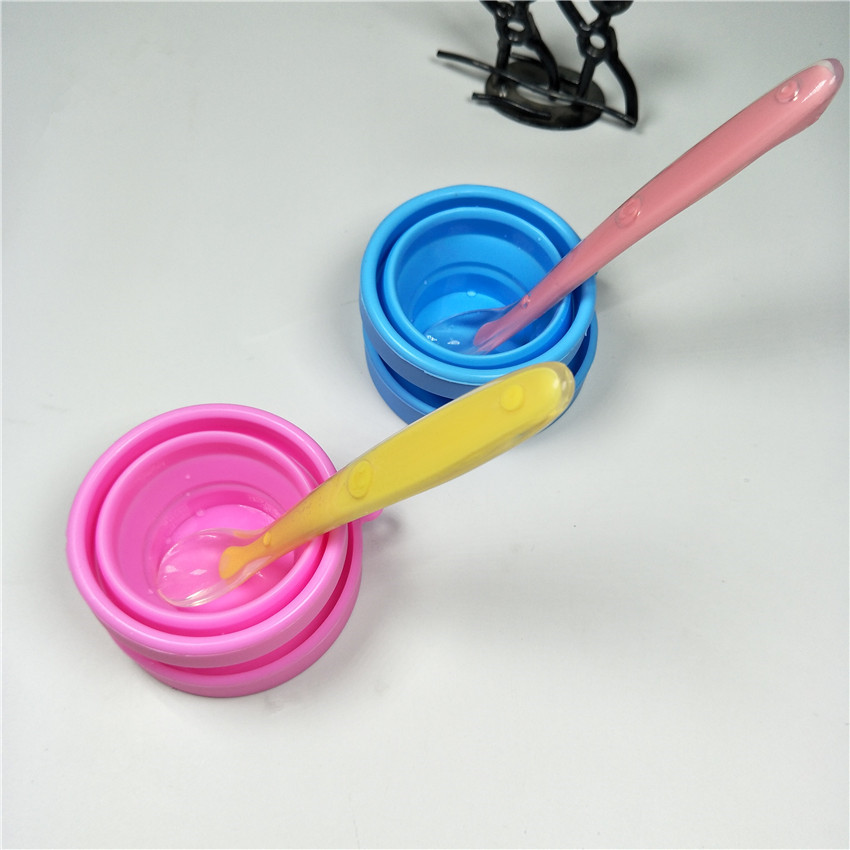 Folding creative food silicone