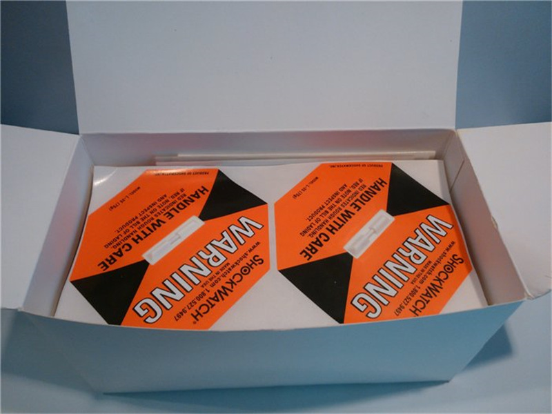 防震标签 shockwatch 防碰撞显示标签 物流防撞指示标签 大量供应