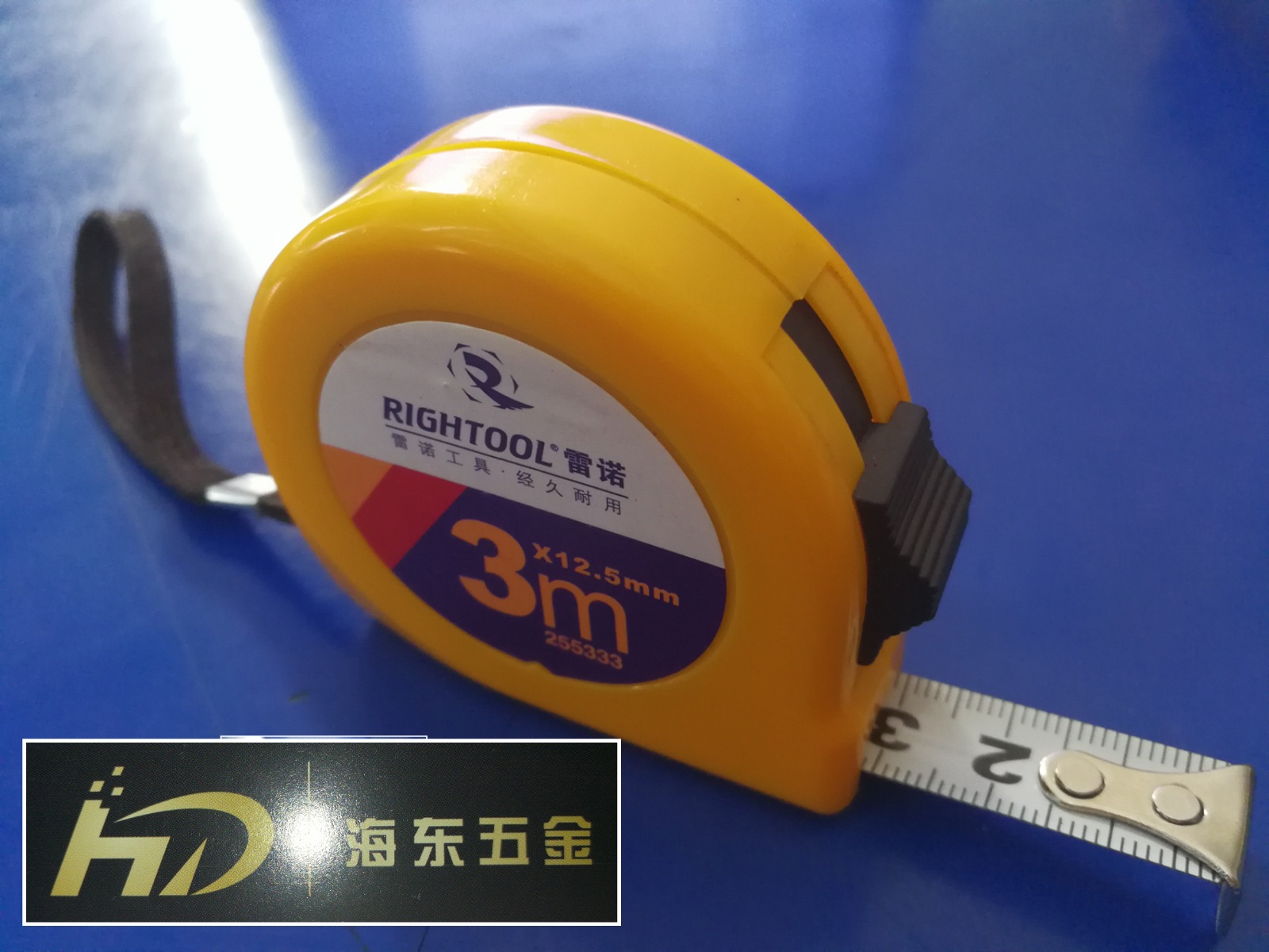 雷诺3米钢卷尺测量距离3m 五金工具量具卷尺直销热卖1688常用工具