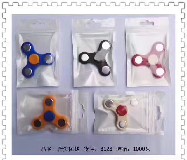 Fingertip gyroscope Entourage torqbar Interdigital gyroscope edc Finger top adult Decompression triangle top