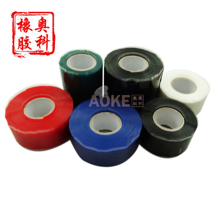 35mm宽度电工绝缘胶带 硅胶自粘胶带 防水修复密封绝缘带