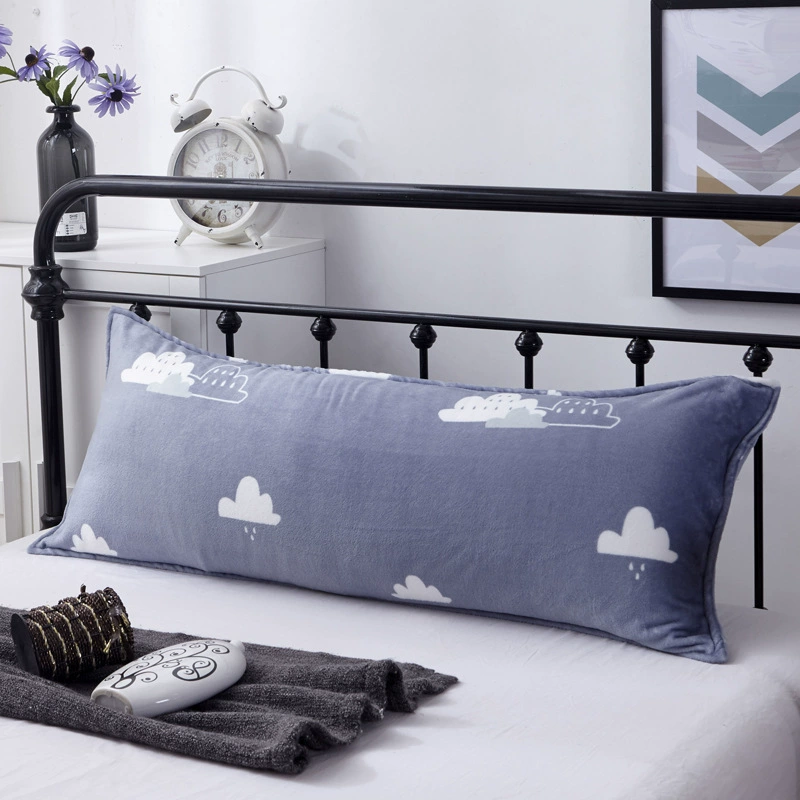 Keep warm coral flannel pillowcase, upgraded version