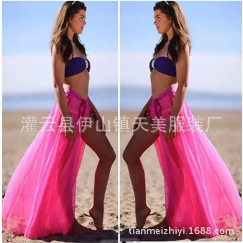 Пляжный ремень из шифона, фартук, Aliexpress, Amazon, солнцезащита