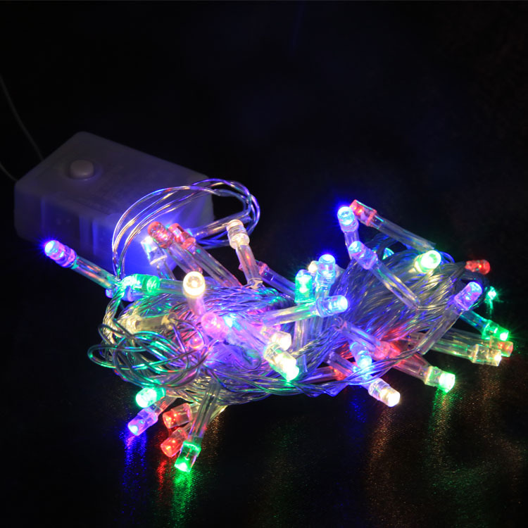 LED Lamp string 5 meters Gypsophila christmas tree decorate Coloured lights outdoors String festival courtyard Park arrangement