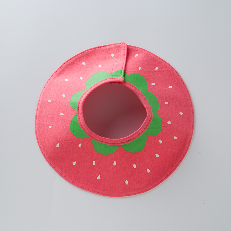 Children's big cotton gauze eating bib for food