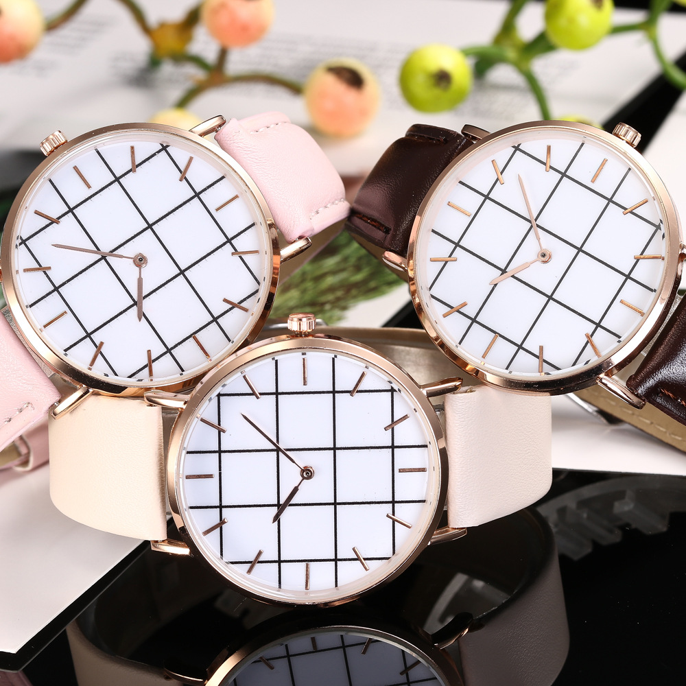 fashion Watch (Silver head brown)NHHK0848-Silver head brown