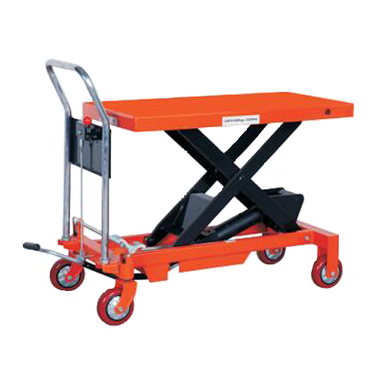 手动平台车 手动液压平台 500kg升降平台车 液压平台车 模具台车