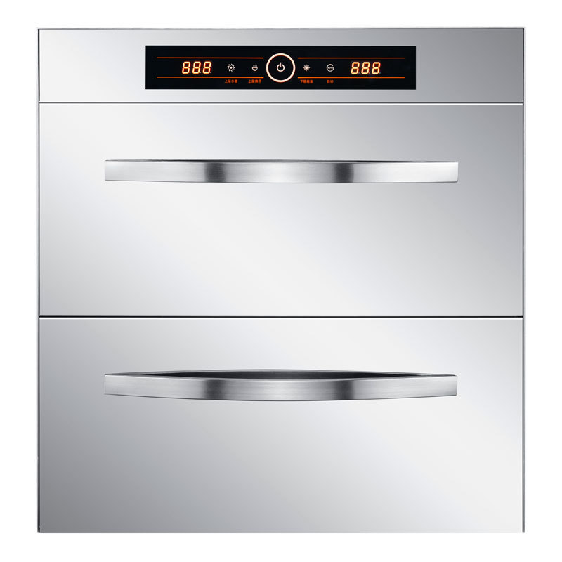 消毒柜家用嵌入式镶嵌厨房不锈钢碗架消毒碗柜紫外线高温臭氧OEM