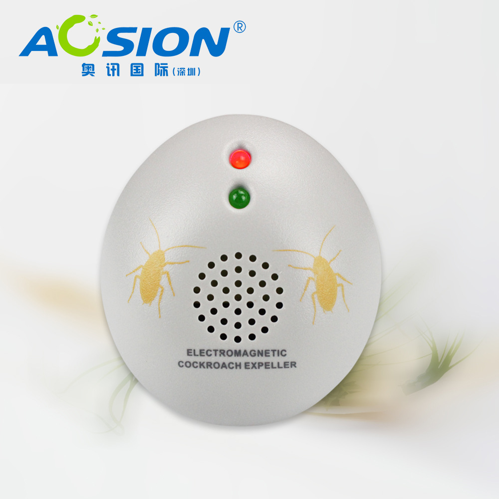 奥讯室内插电无毒无害低能耗磁能电子蟑螂驱赶器（无化学危害）