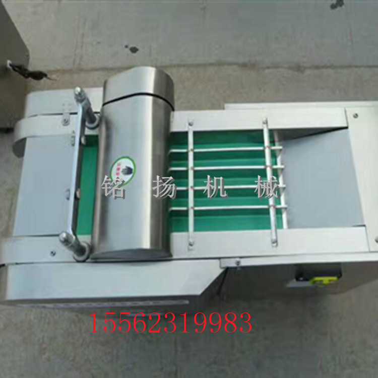 全自动果蔬切片机规格 蔬菜酱菜切丝加工专用设备