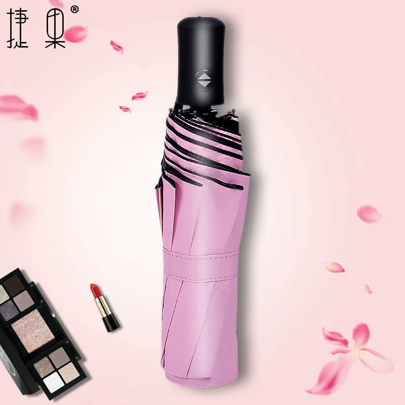 Automatic windproof umbrella solar-powered for men and women for students, fully automatic