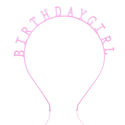 Kashitong birthday girl headband female birthday girl letter headband hair accessories children's headwear wholesale